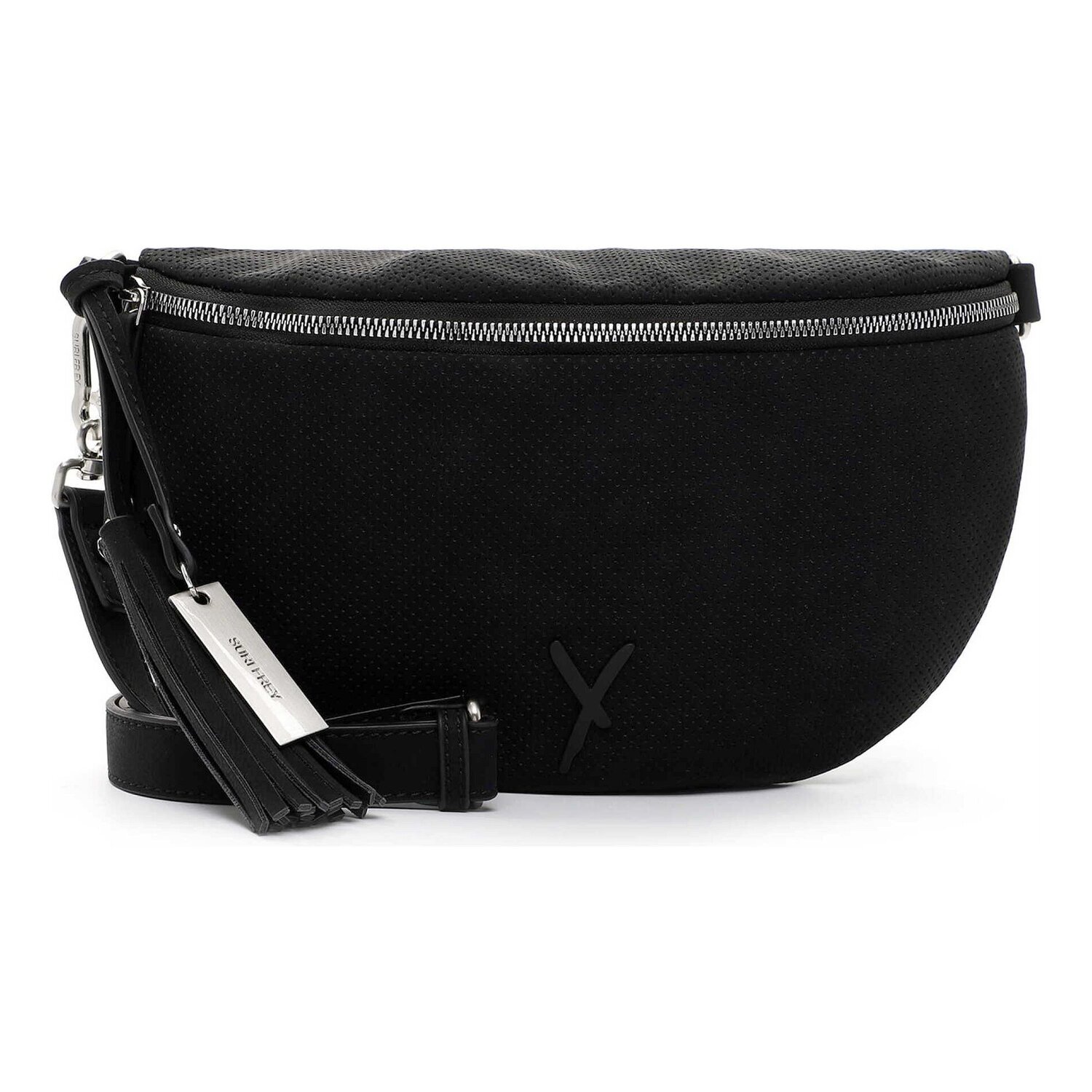 Suri Frey Borsa A Tracolla Donna SFY Romy 12411 Con Perforazioni | Leggera E Chic Con Tasca Posteriore Cerniera
