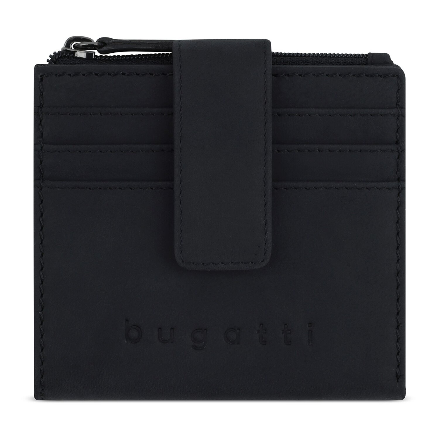 bugatti Luca Portafoglio Pelle 10 cm schwarz sul Bagaglio