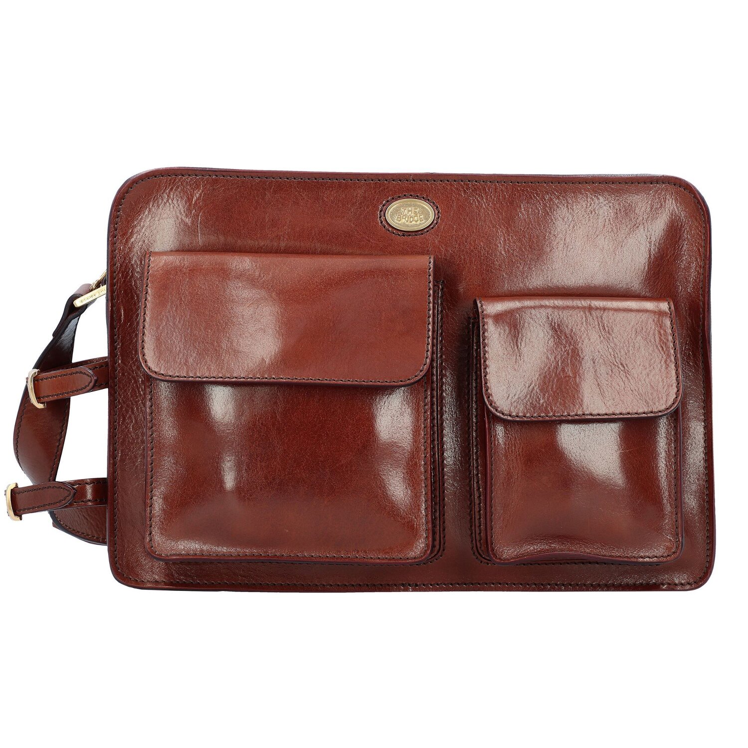 The Bridge Story Uomo Cartella in pelle 34 cm marrone