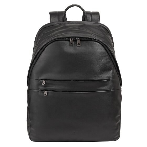 DuDu New York Zaino da giorno Vera Pelle 41 cm Vano porta PC