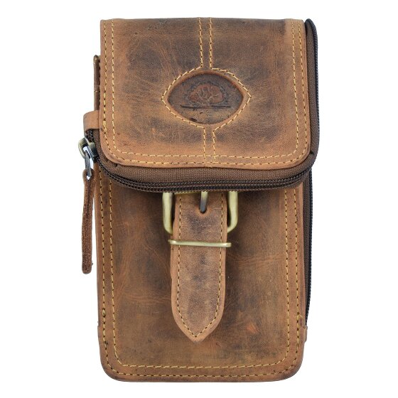 Greenburry Marsupio vintage in pelle 10 cm