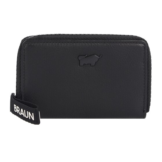 Braun Büffel Capri Portafoglio Protezione RFID Pelle 11 cm