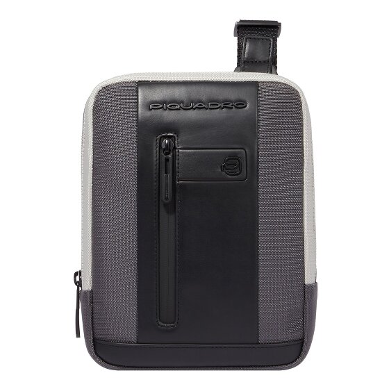 Piquadro Borsa crossbody con tasca per iPad mini in tessuto riciclato