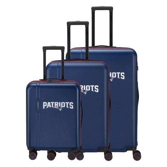 Travelite travelite x NFL 4 ruote Set di valigie 3 pezzi espandibile
