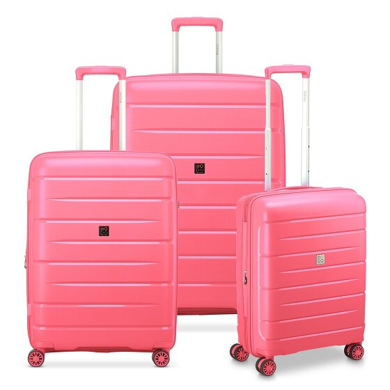 MODO by Roncato Starlight 3.0 4 ruote Set di valigie 3 pezzi con piega di espansione