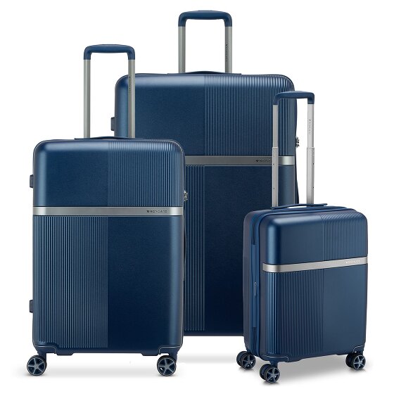 Roncato Airglam 4 ruote Set di valigie 3 pezzi con piega di espansione