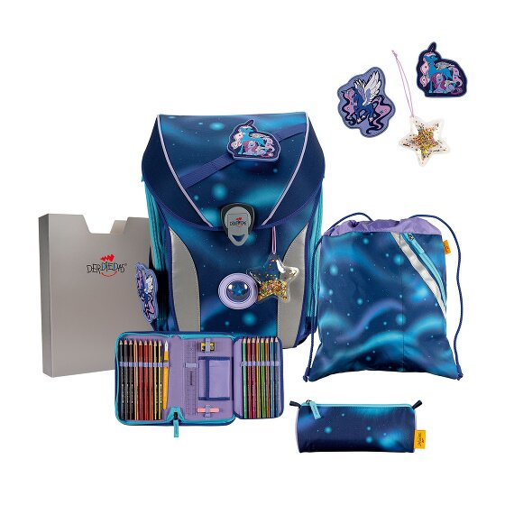 DerDieDas ErgoFlex Max Set di borse per la scuola 5 pezzi