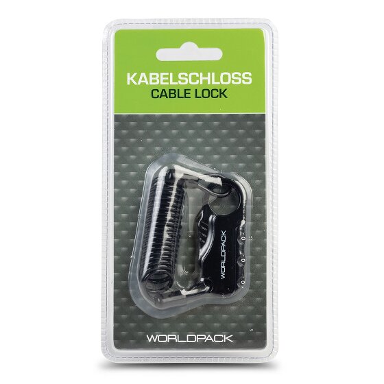 Worldpack Lucchetto per bagagli con chiusura a combinazione 5.5 cm