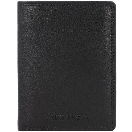 Jack Kinsky Portafoglio Brisbane RFID in pelle 9,5 cm
