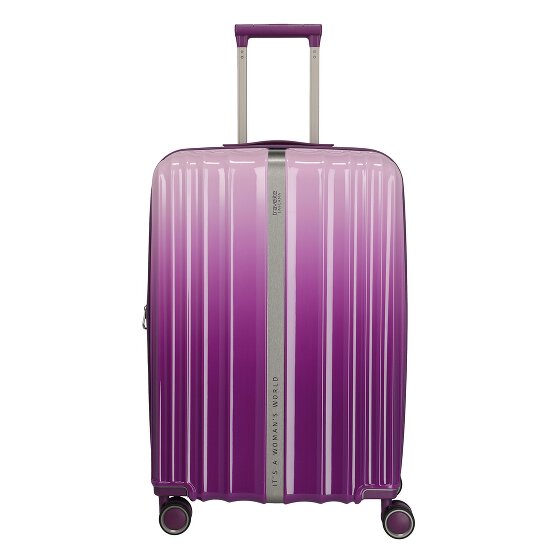 Travelite Lascana Edition 4 ruote Carrello M 65 cm con piega di espansione