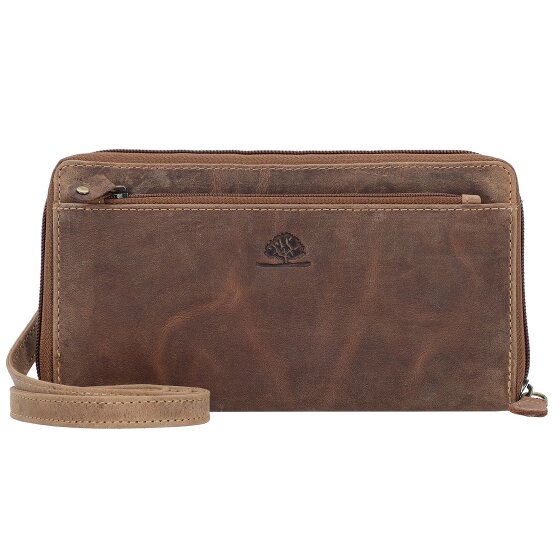 Greenburry Vintage Pochette Protezione RFID Pelle 21 cm