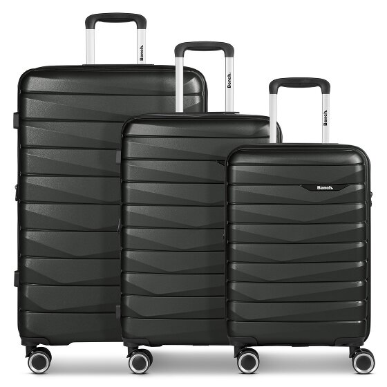 Bench Paris 4 ruote Set di valigie 3 pezzi con piega di espansione