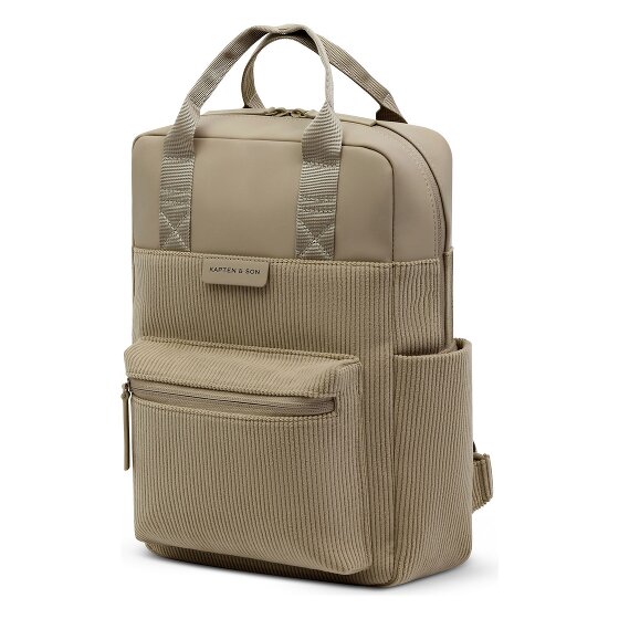 Kapten & Son Bergen Small Cord Zaino da giorno 33.5 cm Vano porta PC