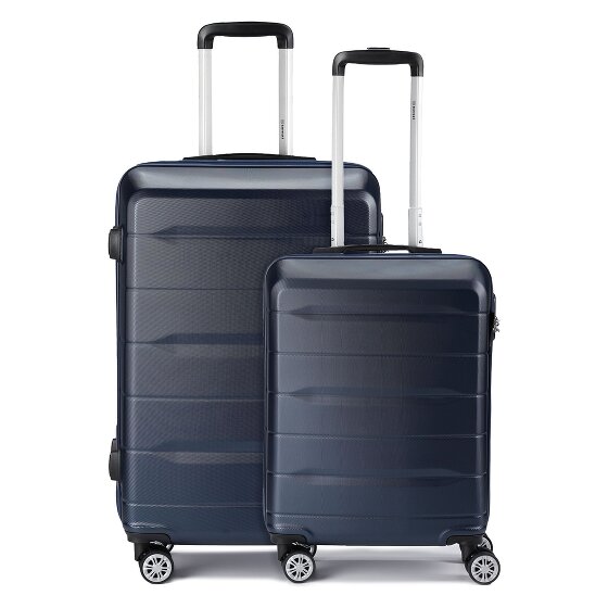 Benzi 5583 4 ruote Set di valigie 2 pezzi