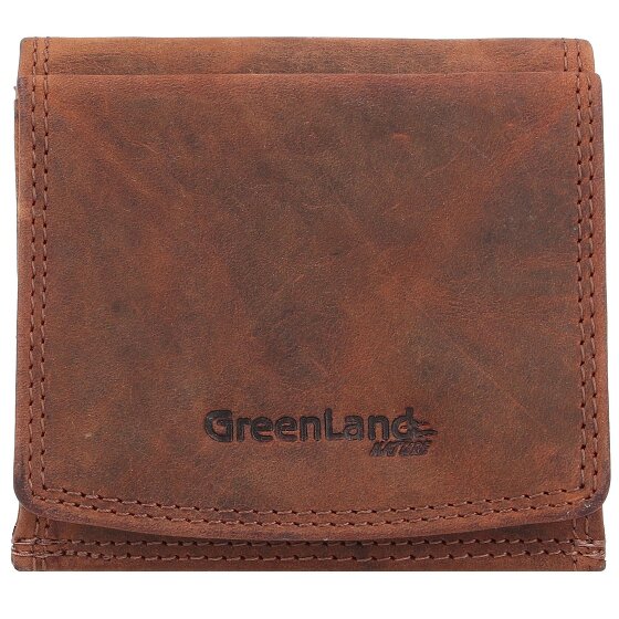 Greenland Nature Montenegro Portafoglio RFID in pelle 10 cm