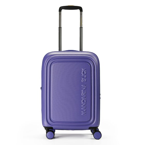 Mandarina Duck Logoduck Carrello cabina a 4 ruote 55 cm
