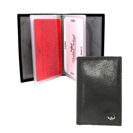 Golden Head Colorado RFID Protect Custodia per carte di credito in pelle 7 cm