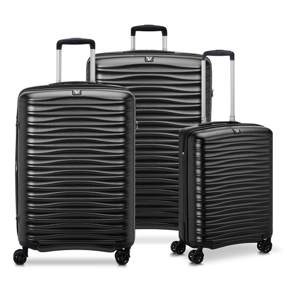 Roncato Wave 4 ruote Set di valigie 3 pezzi con piega di espansione