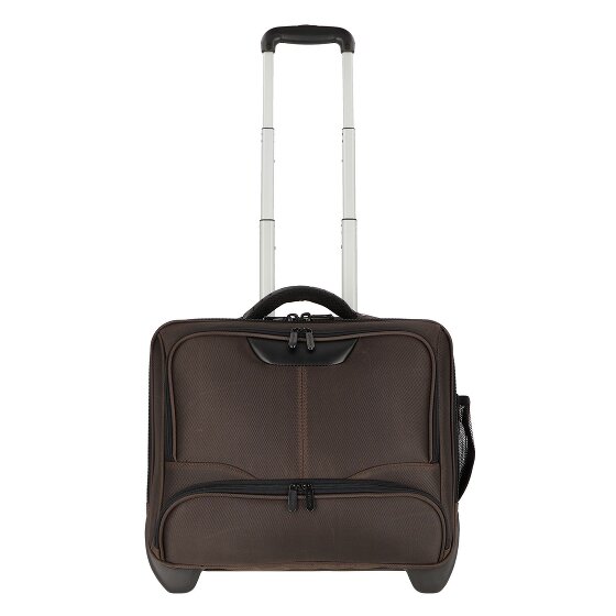 Dermata 2 ruote Carrello business 41 cm Scomparto per laptop