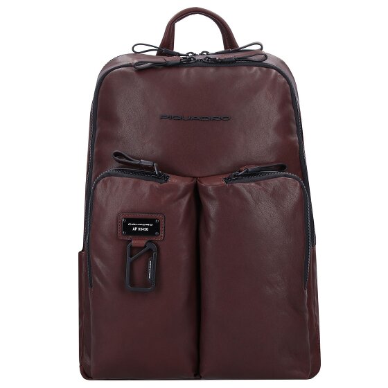Piquadro Harper Zaino RFID in pelle 40 cm Scomparto per laptop