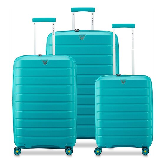 Roncato B-Flying Move 4 ruote Set di valigie 3 pezzi con piega di espansione