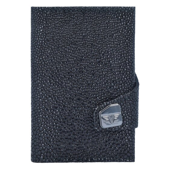 Tru Virtu Click & Slide Sting Custodia per carte di credito in pelle Portafoglio 6,5 cm