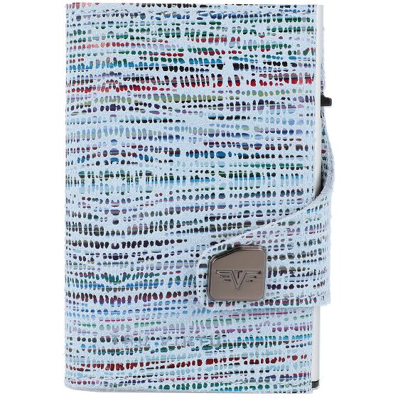 Tru Virtu Custodia per carte di credito RFID in pelle 6,5 cm