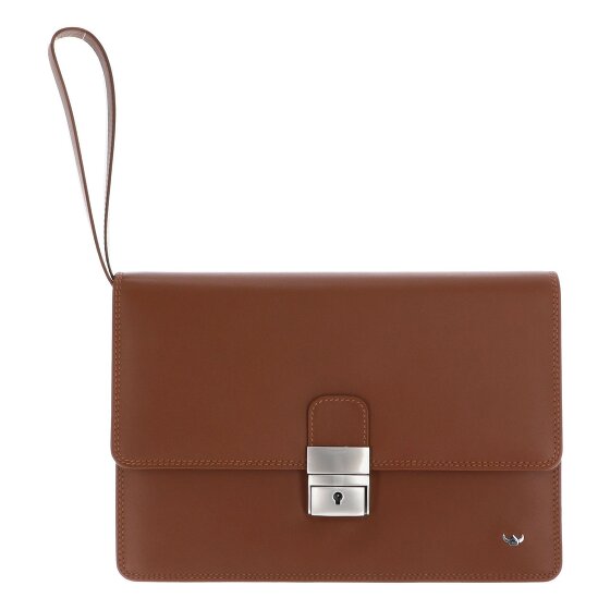 Golden Head Polo Uomo Borsa da polso in pelle 23 cm