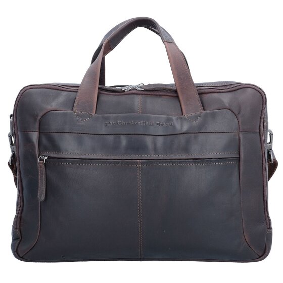 The Chesterfield Brand Wax Pull Up Valigetta Pelle 44 cm Scomparto per laptop