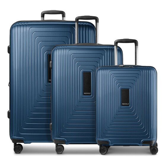 Redolz Essentials 14 4 ruote Set di valigie 3 pezzi espandibile