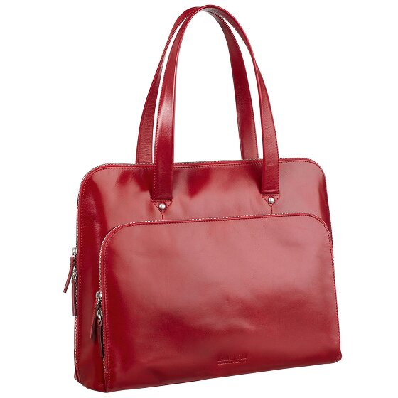 Leonhard Heyden Cambridge Borsa a tracolla in pelle 41 cm Scomparto per laptop