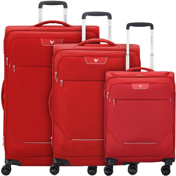 Roncato Joy 4 ruote Set di valigie 3 pezzi espandibile