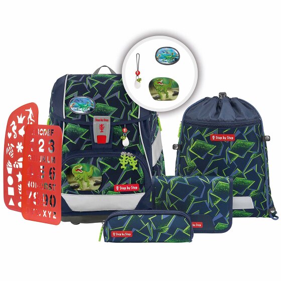 Step by Step Set di borse scuola 2in1 Plus 6 pezzi.