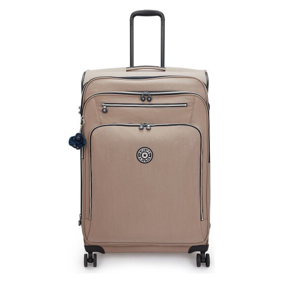 Kipling Basic New Youri Spin 4 ruote Carrello L 76 cm con piega di espansione