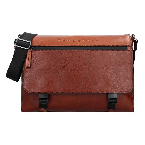The Bridge Damiano Cartella Messenger Pelle 37 cm Scomparto per laptop