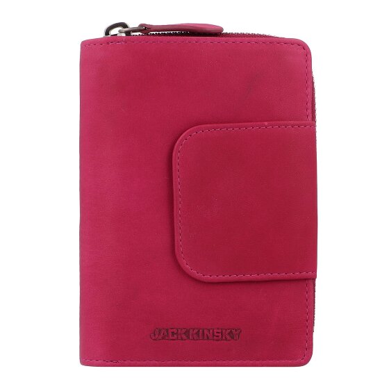 Jack Kinsky Aruba Portafoglio Vera Pelle 14 cm