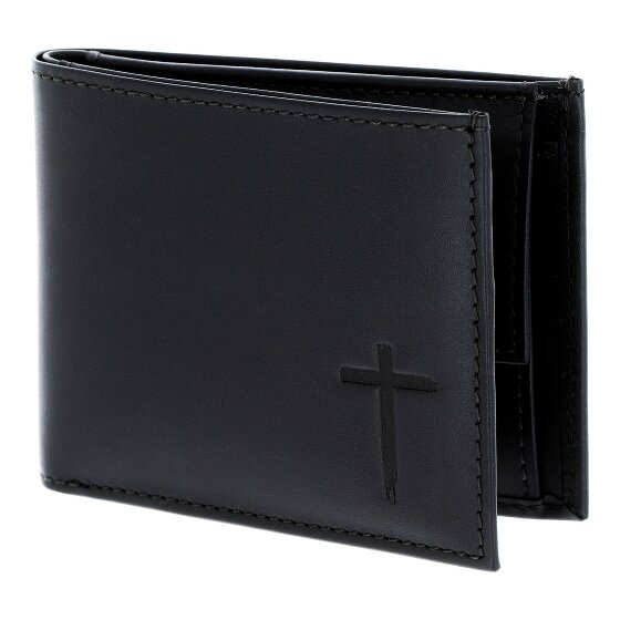 oxmox Leather Portafoglio Protezione RFID Vera Pelle 11 cm