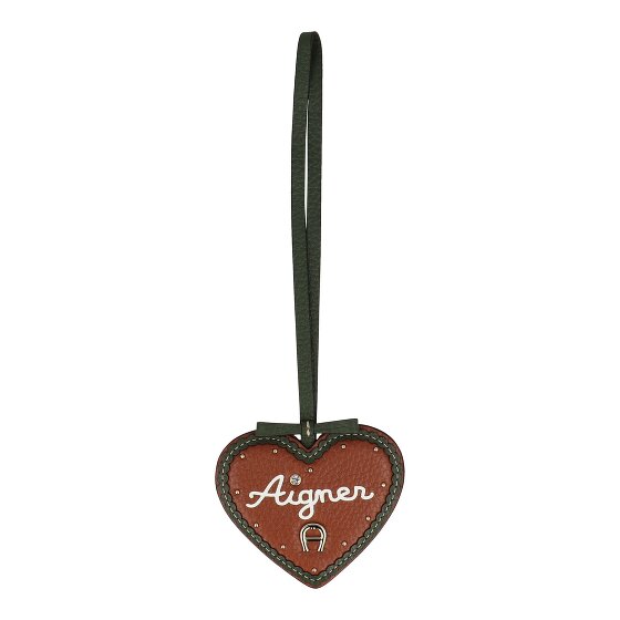 AIGNER Etichetta per borsa moda in pelle 8 cm