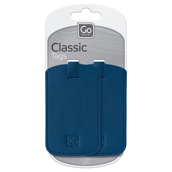 Go Travel Set di etichette per indirizzi Classic Tags 2 pz.