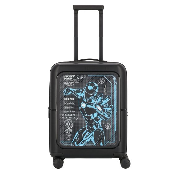 American Tourister Dashpop Disney 4 ruote Carrello della cabina 55 cm con piega di espansione