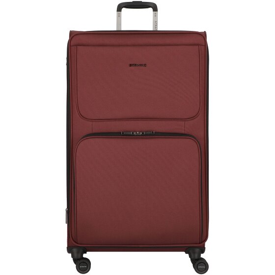 Stratic Trolley Bendigo Light Plus a 4 ruote 84 cm Scomparto per laptop Stratic Trolley Bendigo Light Plus a 4 ruote 84 cm Scomparto per laptop