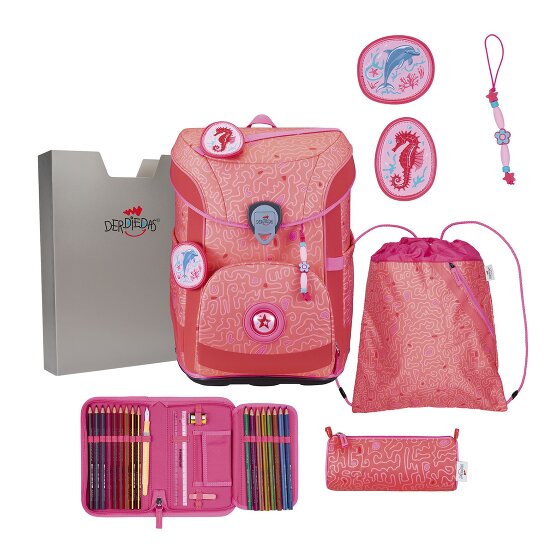 DerDieDas ErgoFlex Superflash Easy Set di borse per la scuola