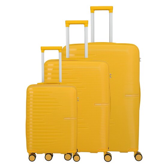 Travelite Pacific 4 ruote Set di valigie 3 pezzi