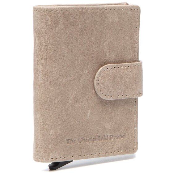The Chesterfield Brand Prague Custodia per carta di credito Protezione RFID Pelle 7 cm