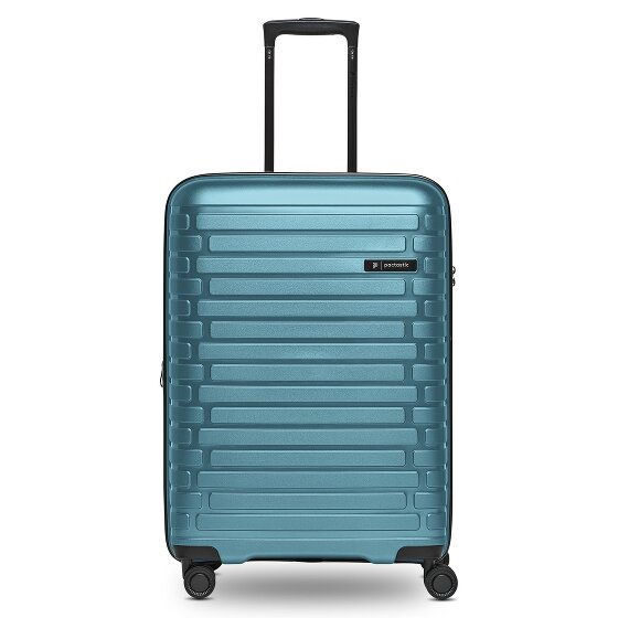 Pactastic Collection 04 THE MEDIUM + 4 ruote Carrello M 66 cm con piega di espansione