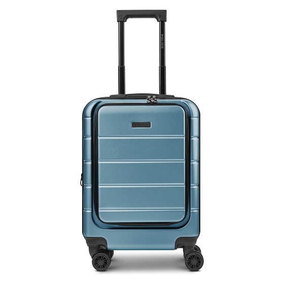Police Dublin 4 ruote Trolley cabina S 54 cm Vano porta PC espandibile