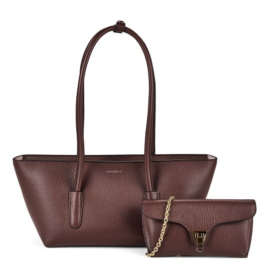 Coccinelle Beat Borsa a spalla Vera Pelle 27 cm