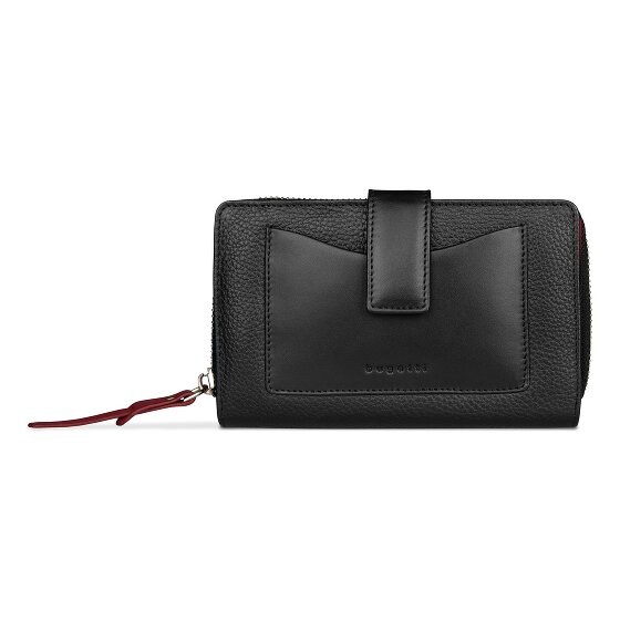 bugatti Viola Portafoglio Protezione RFID Pelle 16 cm