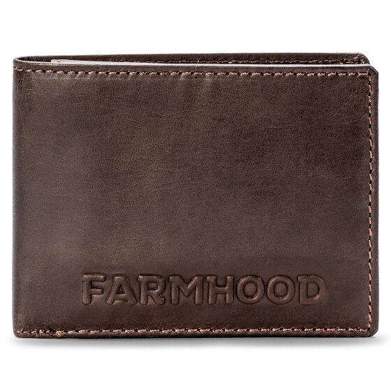 Farmhood Nashville Portafoglio Protezione RFID Pelle 13 cm
