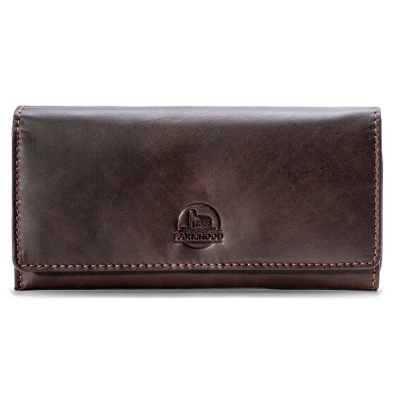 Farmhood Nashville Portafoglio Protezione RFID Pelle 19.5 cm